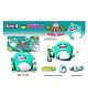 YAMAMA 4.7 Inch Silicone Cute Dino Theme Sling Crossbody Purse Bags for Girls, Toys Handbag Shoulder Silicone Small Purse, Sling Bag with Key Ring, Comb and Mirror - Multicolor