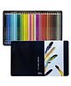 YAMAMA 36 Pcs Hexagonal Colored Pencils Set, Soft Wood Pencils for School Kids Teachers, Drawing for Coloring, Sketching and Painting