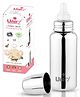 Unify Stainless Steel Baby Feeding Bottle Flow Nipple Bottles Sus 304 Grade Milk Drinking Bottle BPA Free, Anti-Colic, Plastic-Free Ideal for Newborns Infant & Toddlers Pack Of 1 - 250 ml