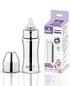 Unify Stainless Steel Baby Feeding Bottle Flow Nipple Bottles Sus 304 Grade Milk Drinking Bottle BPA Free, Anti-Colic, Plastic-Free| Ideal for Newborns (Infant) & Toddlers Pack of 1 - 250 ml