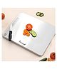 Parage Stainless Steel Countertop Chopping Board with Lip for Kitchen & Professional Use Large 41 x 31 CM | L-Shape Cutting Board for Meat, Fruit Cutter, Vegetable Chopper | Heavy Duty & Rust Free