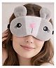 Jenna Bunny Design Sleeping Eye Mask Lightweight Soft Eye Cover for Travel & Night Sleep - Grey