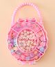Babyhug Free Size DIY Bead Jewellery Making Set - Multicolor
