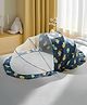 StarAndDaisy baby mosquito net for 0 to 12 months breathable mesh sleeping pod safe comfortable lightweight protects from insects ensures peaceful sleep for infants and toddlers fish print