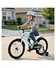 R for Rabbit Vroom Bicycle For Kids 20 Inch With 90% Plug & Play For Ease Of Installation With Wide Training Wheels Adjustable Seat - Sea Green