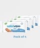 WaterWipes (Made in Ireland) Baby wipes, Pack of 4 (240 wipes), For sensitive skin, World's Purest Wipes (Imported),  Just 2 ingredients, Certified by Allergy UK and Eczema association