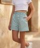 Funkrafts Poplin Woven Striped Shorts - Green