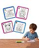 NHR Sketch Coloring and 4 Jigsaw Puzzle with 3 Sketch Colors for Kids