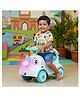 JoyRide Mighty Tusk Rhino Rider Foot-to-Floor Ride-On Toy for Kids Push Car with Music Interactive LED Lights, Music, and Under-Seat Storage.