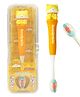 FunBlast Animal Design Microfiber Soft Bristles Toothbrush for Kids  Pack of 1 (Yellow)