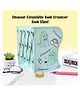 YAMAMA Dino Theme Book Organizer For Boys & Girls | Expandable Adjustable Metal Book Stand | Book Rack for Kids | File Folder Organizer - Dino