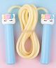 YAMAMA Unistar Unicorn Theme Jump Rope for Fitness Exercise Equipment, Tangle-Free Soft Silicone Skipping Rope, Premium Adjustable Jumping Rope for for Women And Kids - Multicolor
