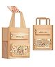YAMAMA Capybara Cartoon Tote Bag for Girls, Kawaii Handbag for Travel, Baby Items, Makeup & Lunch | Cute Cloud Shape Fashion Shoulder Bag  Multi-Purpose, Washable & Durable - Multicolor