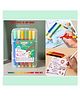 YAMAMA 12 Pcs Magic Colors Pen Set, Color Changing Sketch Pens, Colouring Kit Art Markers Set for Kids, Artists Sketching Drawing Materials, Art & Craft Supplies - Multicolor