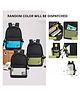 YAMAMA 18 Inch Backpacks Large Capacity Light Weight Laptop Stylish Durable Backpack With Adjustable Straps, Premium Design Bag For School, College, Office, Travel, Hiking Backpacks - Color May Vary