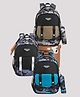 YAMAMA 16.5 Inches Military Theme Backpacks, Large Capacity Light Weight Stylish Durable Backpack With Adjustable Straps, Premium Design Bag For School, College Backpacks - Color May Vary