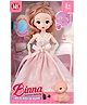 Lumo 26 cm Brilliant Toys Miss Binna Fashion Doll With Movable Joints, Non-Toxic Material, Fun And Imaginative Roleplay Toy for Girls - Color May Vary
