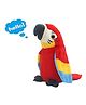 Azhari  21.84 cm Talking Parrot Repeats Whatever You say, Mimicry Toy for Kids Interactive Soft Plush Stuffed Toy Fun Playing Toy for Kids Pack of 1 Color May Vary