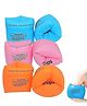 Azhari Inflatable Arm Swimming Floats Bands Floatation Water Wings for Children and Adults Eather Swimming arm Float Band - Pack of 1 Pair Color may Vary