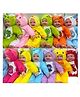 Azhari  7 cm Soft Bodied Baby Dolls wearing colorful Animal Themed plush costumes Realistic facial features and soft, removable animal suits (e.g., bunny, chick, tiger) Pack of 1 Color May Vary