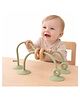 BitFeex Baby Suction Toy Silicone Teether with Bead Maze | Strong Suction Cup Activity Toy for High Chair | Sensory & Montessori Learning Toy for Babies