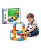 BitFeex DIY Cube Track Toy for Kids - 51 PCS Colorful Building Track Set with Mini Train | Creative Construction & STEM Learning Toy for Boys & Girls