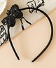 Babyhug Elegant Glittery Butterfly Hair Band - Black Free Size