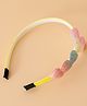 Babyhug Free Size Heart shape Hair Bands Multicolor - Yellow