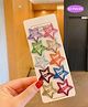 Puchku Set of 10 Glitter Embellished Star Designed Snap Clips - Multi Colour
