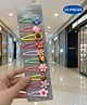 Puchku Set Of 10 Floral Applique Detailed Snap Hair Clips - Multi Colour