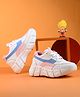 Stefens Lace Up Solid Sneaker -Baby Pink