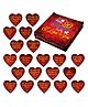 FunBlast 20 Reasons Why I Love You Printed Valentine Gift Box for Husband & Wife - Red