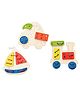 Ekoplay Funskool Wooden Tracking and Lacing Toy
