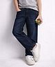 PURPLE UNITED KIDS Denim Woven Mild Washed Jeans - Dark Blue