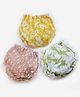 Halemons Cotton Woven Pack Of 3 Floral Printed Bloomers - Multi Colour