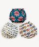 Halemons Cotton Woven Pack Of 3 Animal & Abstract Printed Bloomers - Multi Colour