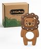 Little Pea Lion Shape Teether - Brown