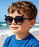 Babyhug Solid Coloured Sunglasses With Applique - Black