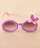 Babyhug Solid Coloured  Sunglasses With Applique - Purple