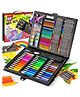 FUNVERSE Arts and Crafts Supplies, 150-Pack Drawing Painting Set for Kids Girls Boys Teens, Coloring Art Kit Gift: Crayons, Oil Pastels, Watercolors Cake, Colored Pencils Markers