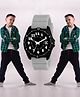 Kool Kidz Solid Analogue Watch - Grey