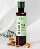 Nat Habit Sweet Almond Oil Non-Refined Badam Carrier Oil for Skin Hair and Under-Eye Nourishment - 100 ml
