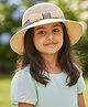 Priaansha Creation Knit Bow Applique Detailed Straw Hat - Beige -Circumference 50 Cm