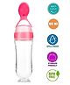 THE LITTLE LOOKERS  Squeezy Silicone Food Feeder Pink - 90 ml