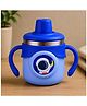 THE LITTLE LOOKERS Stainless Steel Insulated Hot & Cold Sipper Bottle Double Wall & Vacuuming Sipper Cups with Straw 260 ml - Royal Blue & Sky Blue