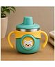 THE LITTLE LOOKERS Stainless Steel Insulated Hot & Cold Sipper Bottle for Kids Double Wall & Vacuuming Sipper Cups with Straw Travelling Water Bottle for Kids with Straw (Green) -260 ml