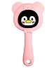 The little lookers Baby Silicone Teether Cum Rattle Safe, Soothing & Fun For Teething Infants - Light Pink