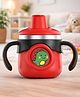 THE LITTLE LOOKERS Stainless Steel Insulated Hot & Cold Sipper Bottle Double Wall & Vacuuming Sipper Cups with Straw 260 ml - Red