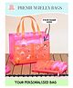 Rosada DIY Jelly Beach Bag With Keychain - Pink Princess 10.5 inches