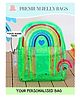 Rosada DIY Rainbow Jelly Backpack - Green - 13.5 inches